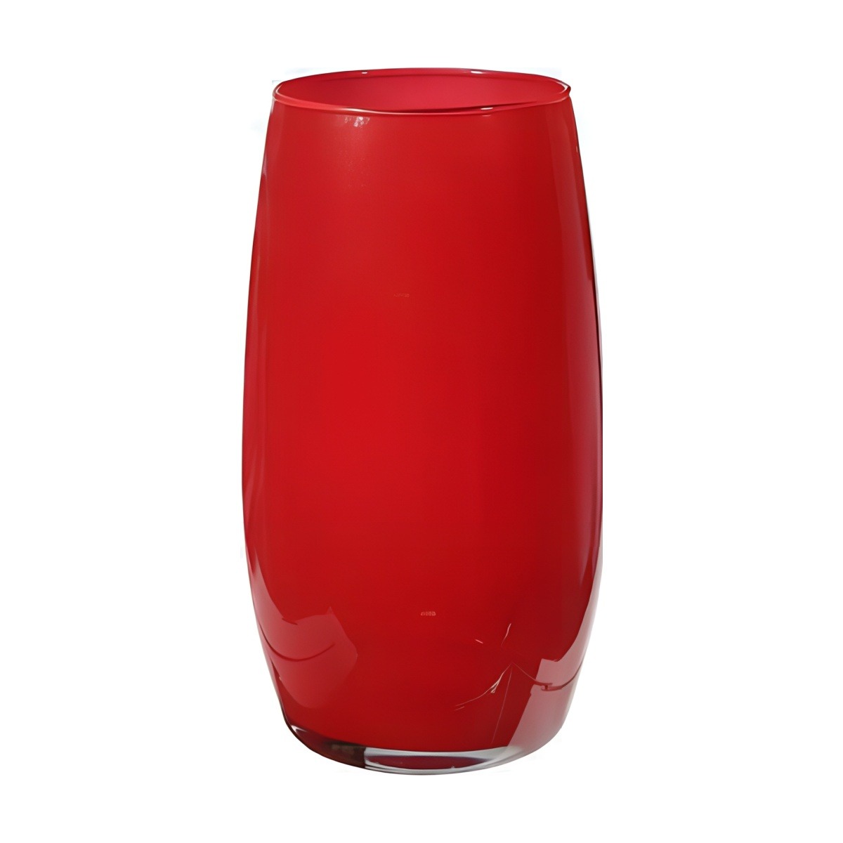 Jarrón Florence – Rojo, vidrio de color