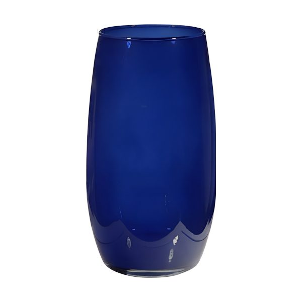 Florence Vase – Royal Blue, coloured glass