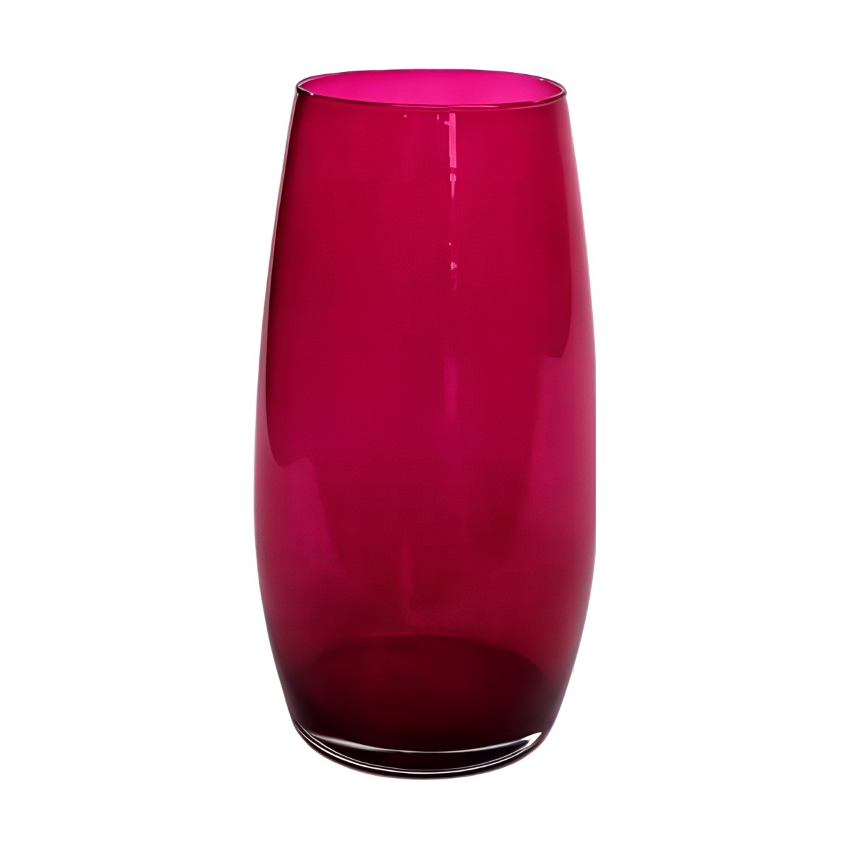 Vase Florence – Baie Sauvage Transparente, verre coloré