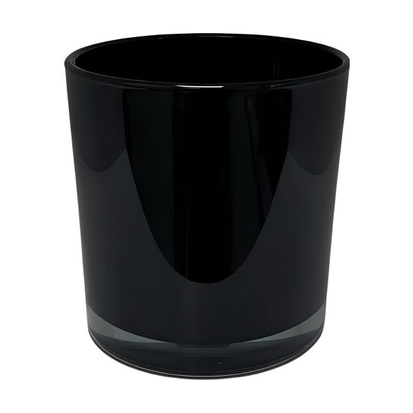 Vase épais en verre pour fleurs, verre coloré