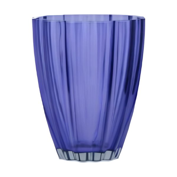 Florero – Violeta Transparente, vidrio de color