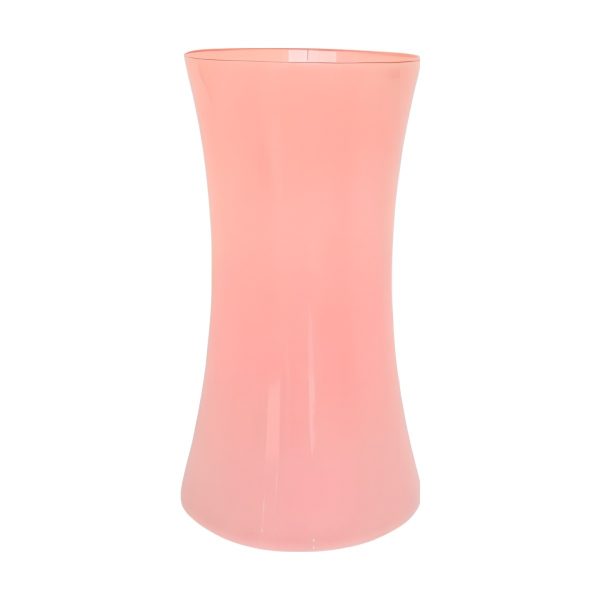 Harvest Vase – Blush Pink, coloured glass