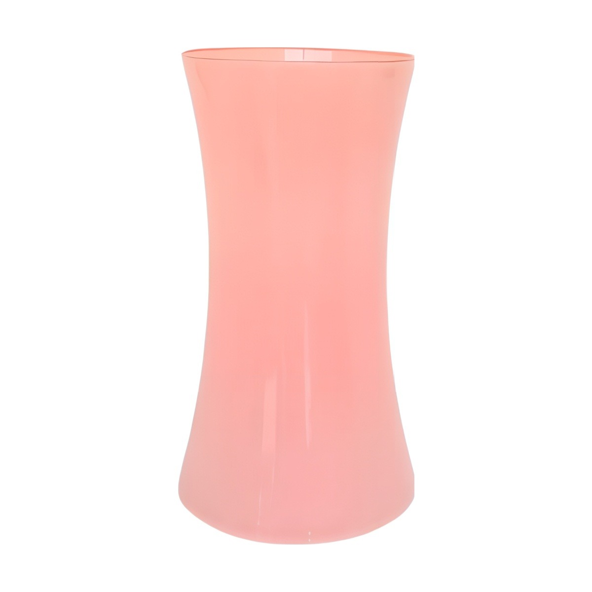 Harvest Vase – Blush Pink, coloured glass