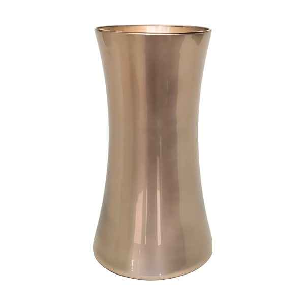 Harvest Vase – Champagne, coloured glass