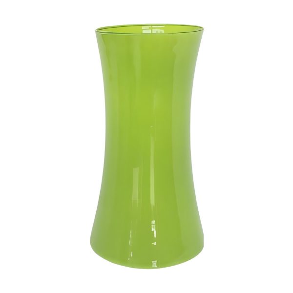 Harvest Vase – Green Lime, coloured glass