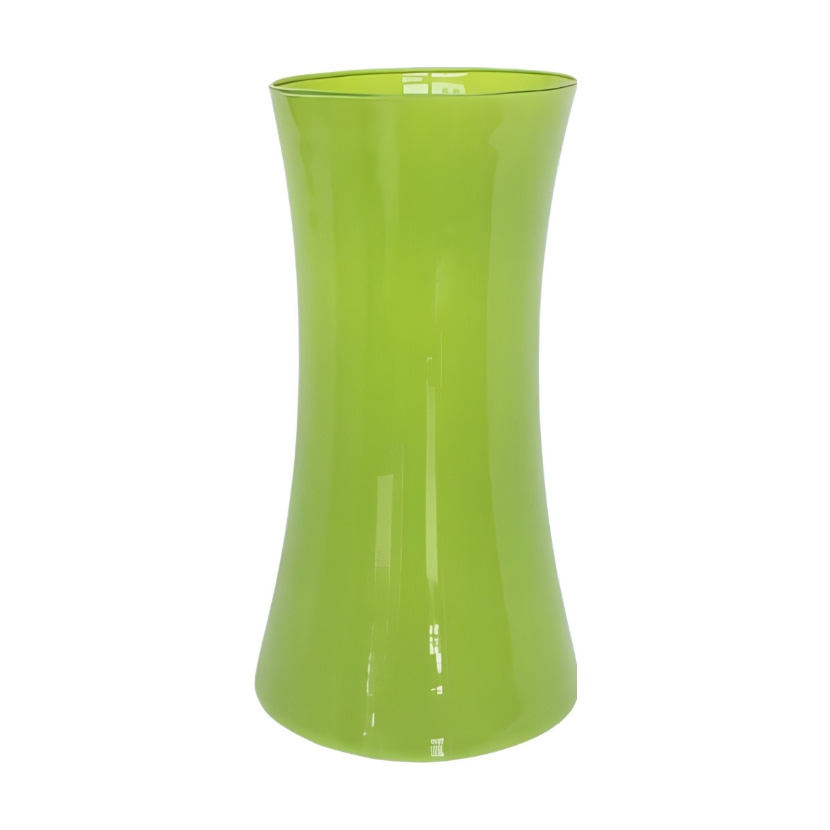 Harvest Vase – Green Lime, coloured glass
