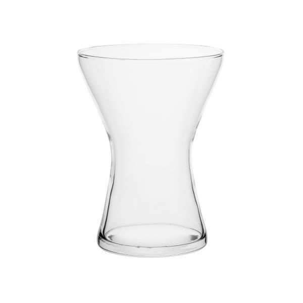 Kiara Vase - Clear, clear glass