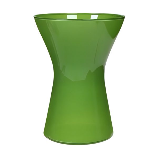 Kiara Vase – Lime, coloured glass