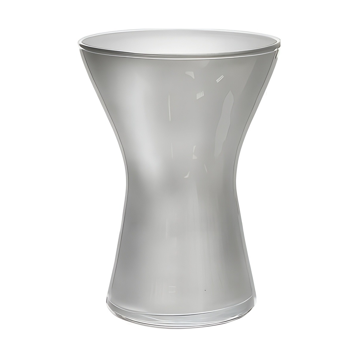 Florero Kiara – Plata Metálico, vidrio de color