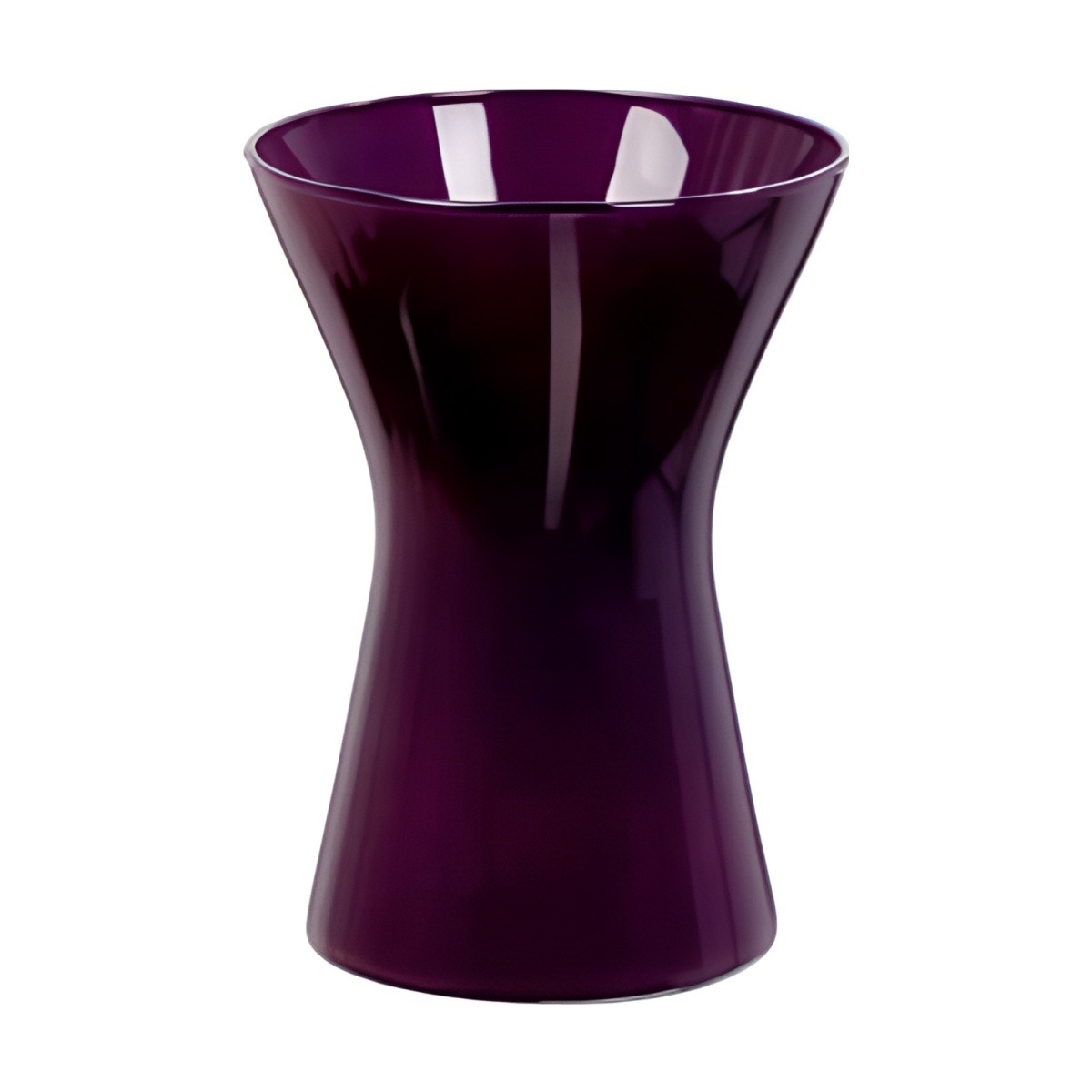 Kiara Vase – Plum, coloured glass