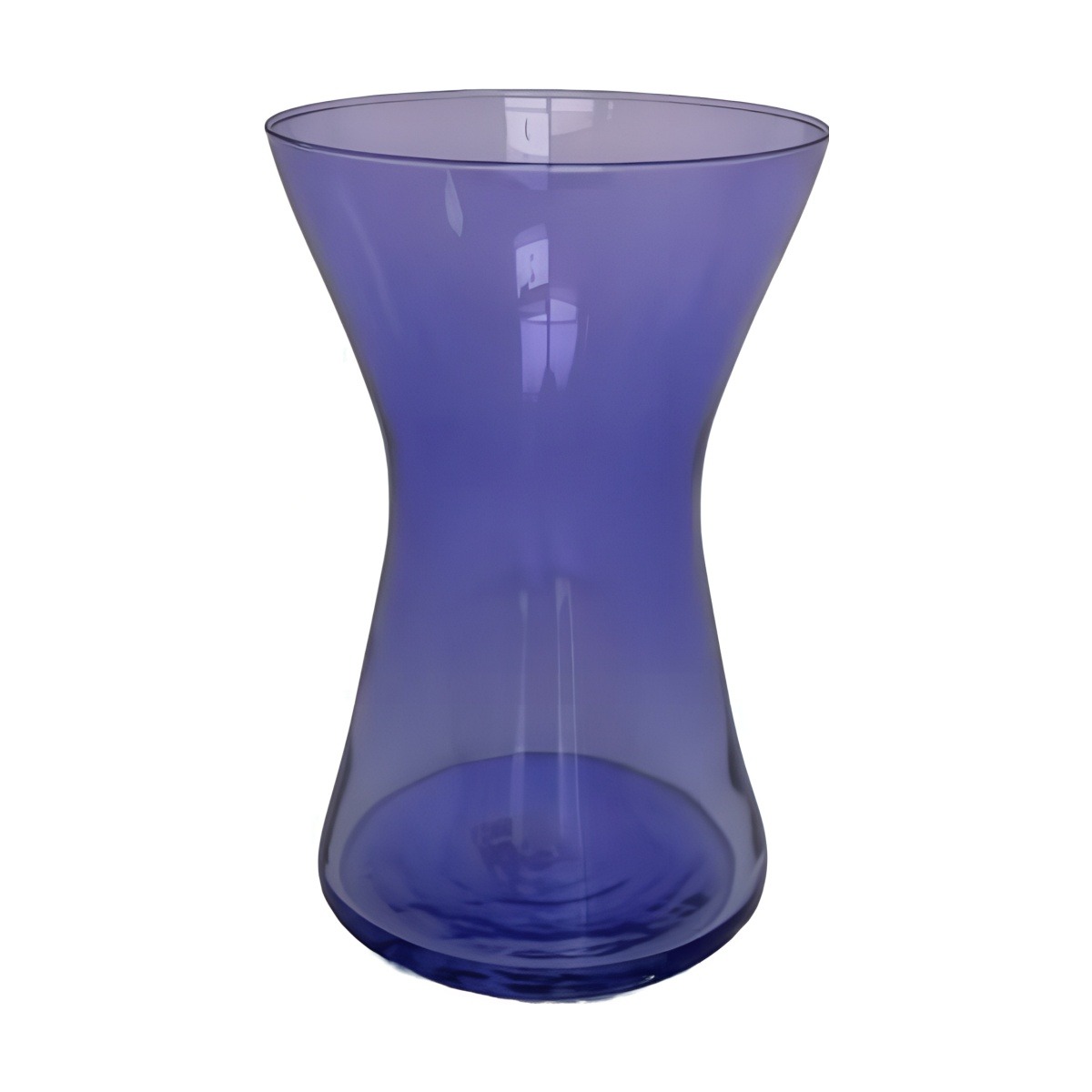 Kiara Vase – Transparent Violet, coloured glass