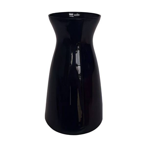 Vase Koob – Noir, verre coloré
