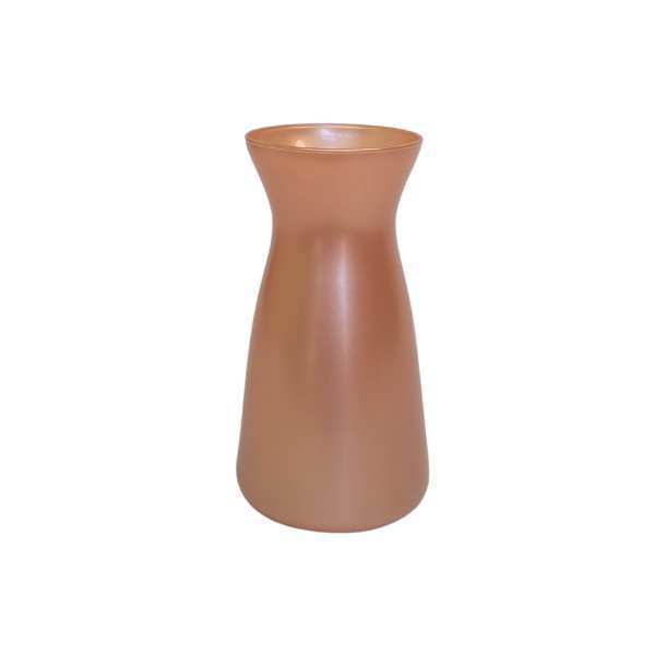 Jarrón Koob's – Coral, vidrio de color