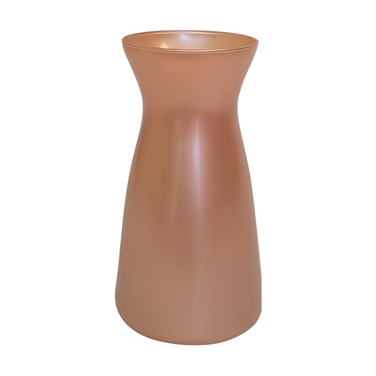 Koob's Vase – Coral, coloured glass