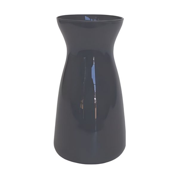 Vase Koob – Gris foncé, verre coloré