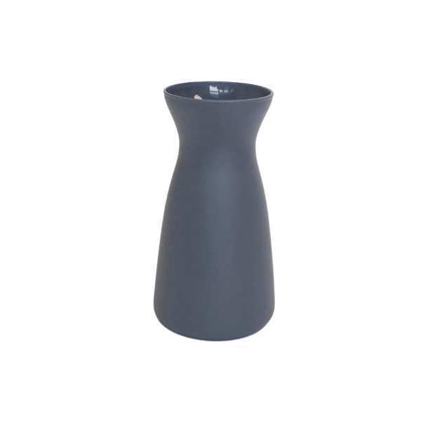 Jarrón Koob's – Gris Mate, vidrio de color