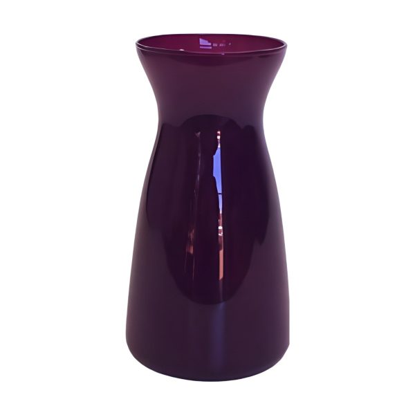 Vase Koob – Prune, verre coloré