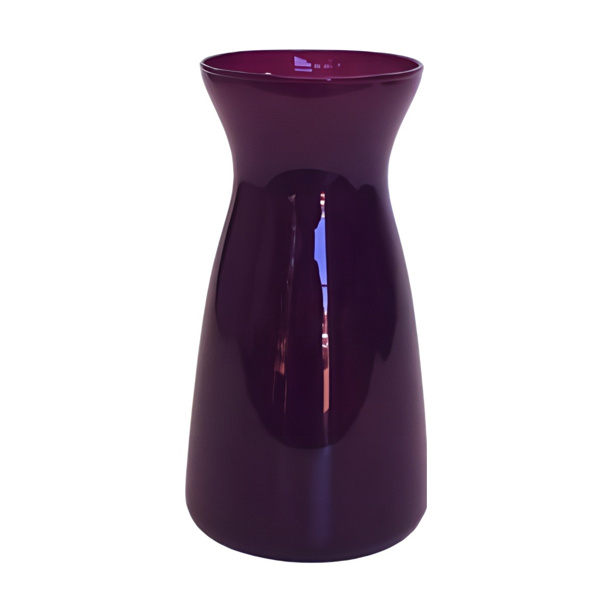 Vase Koob – Prune, verre coloré