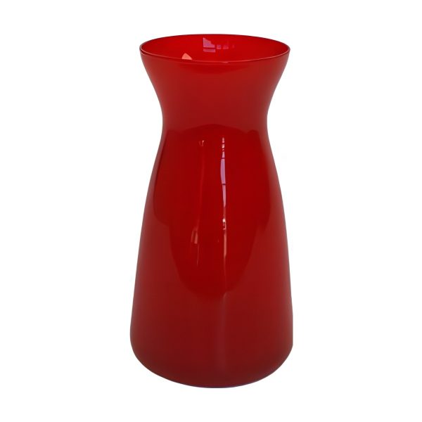 Vase Koob – Rouge, verre coloré