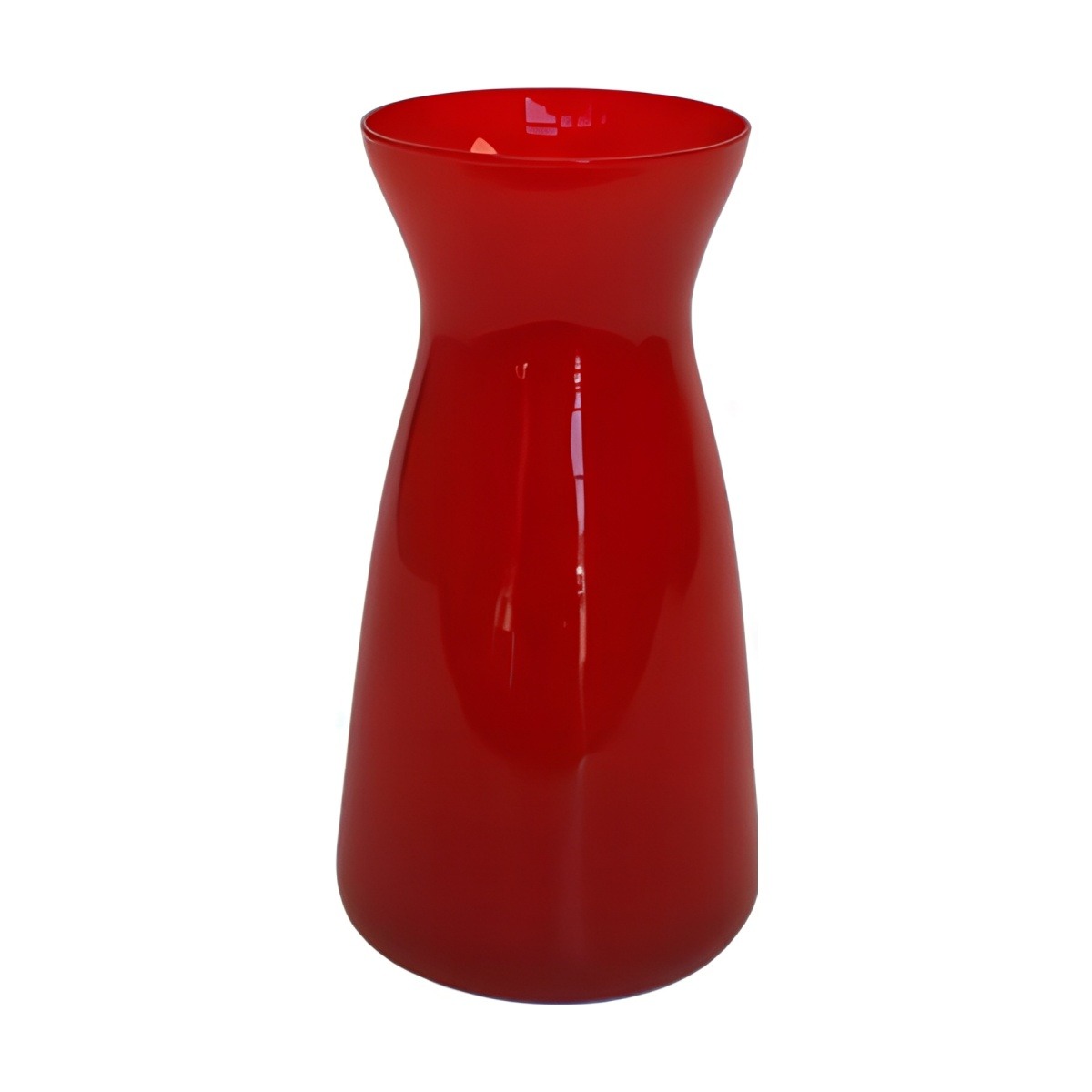 Jarrón Koob's – Rojo, vidrio de color