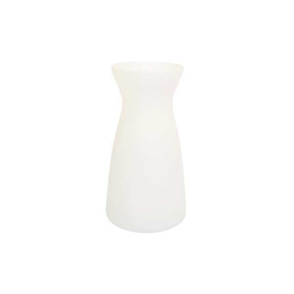 Koob's Vase – White Matte, coloured glass