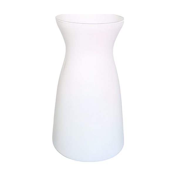 Vase Koob – Blanc, verre coloré