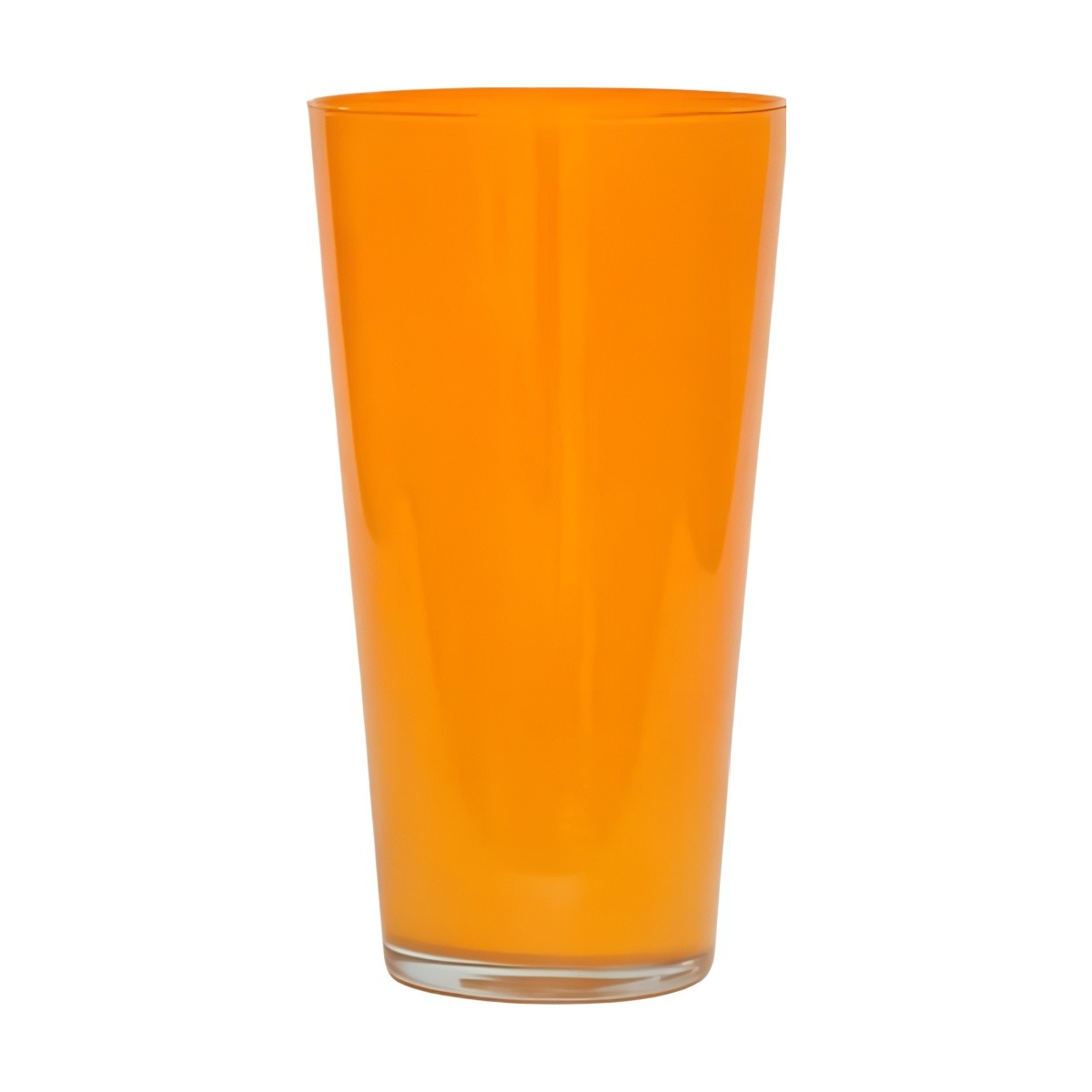 Leo Large – Orange, coloured glass