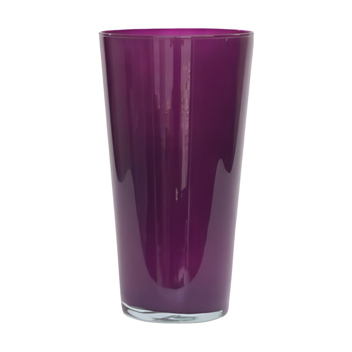 Leo Large – Plum, coloured glass
