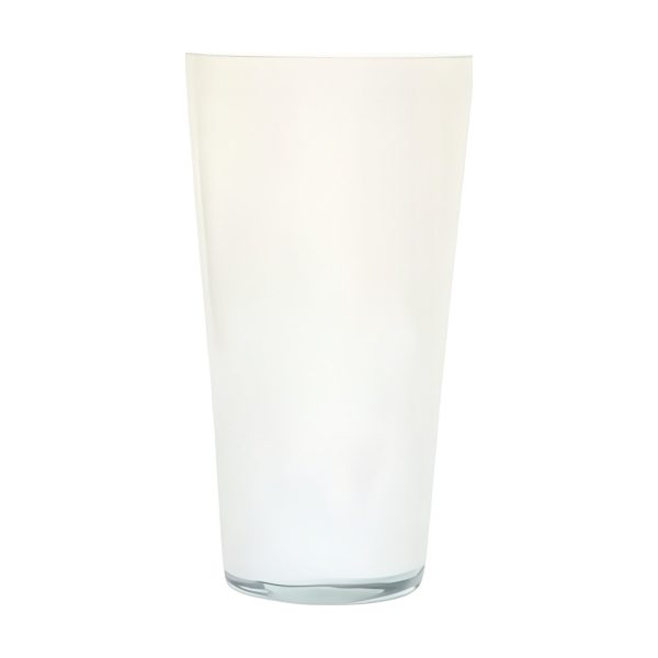 Leo Grand modèle – Blanc, verre coloré