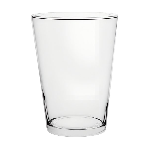 Leo Small Conical - Clear, clear glass
