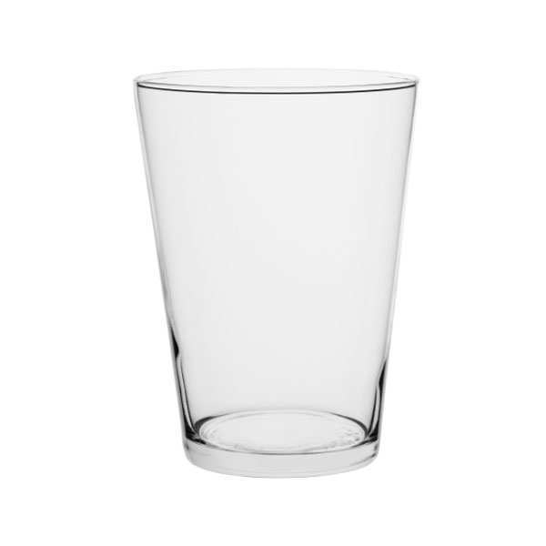 Leo Small Conical - Clear, clear glass
