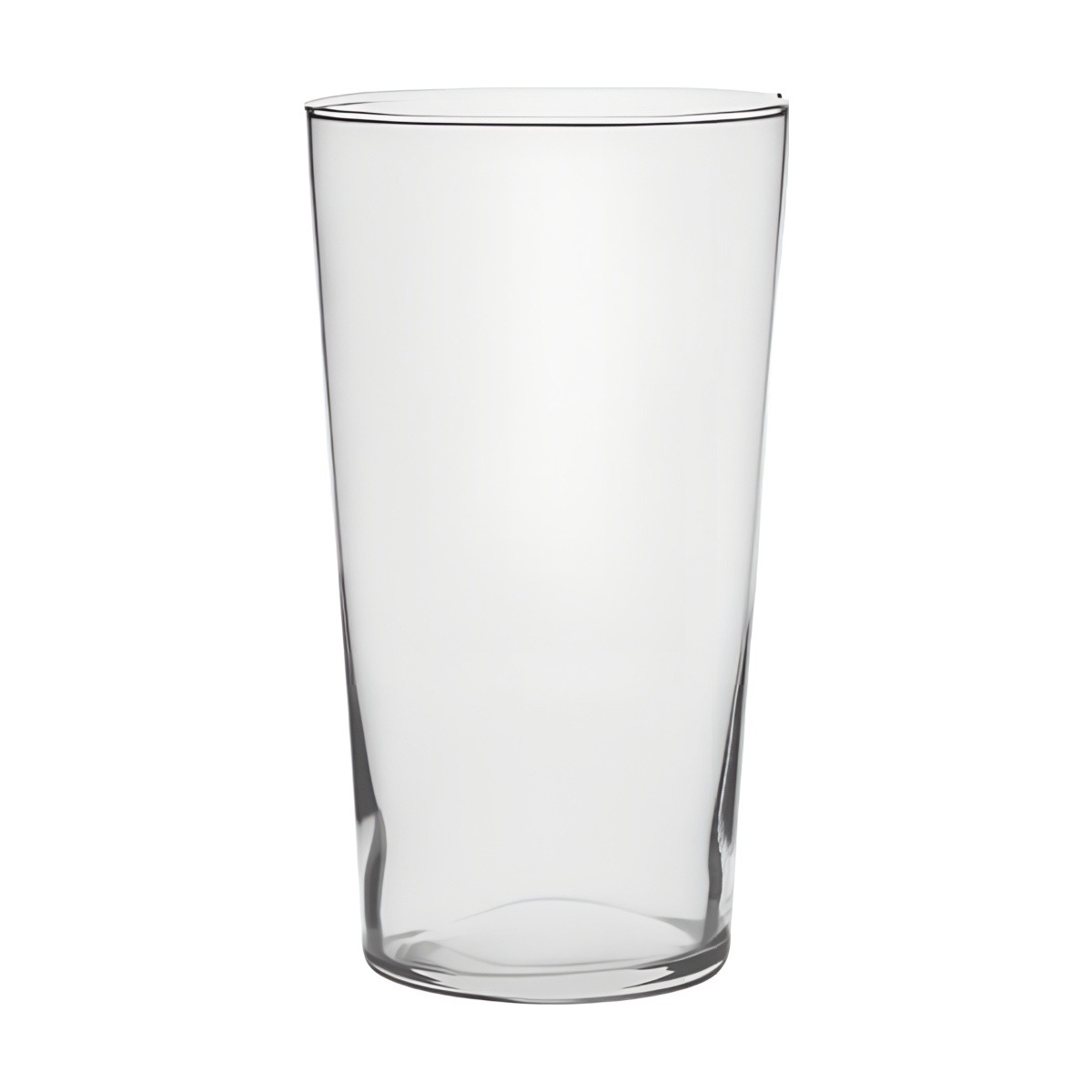 Leo Vase - Clear, clear glass