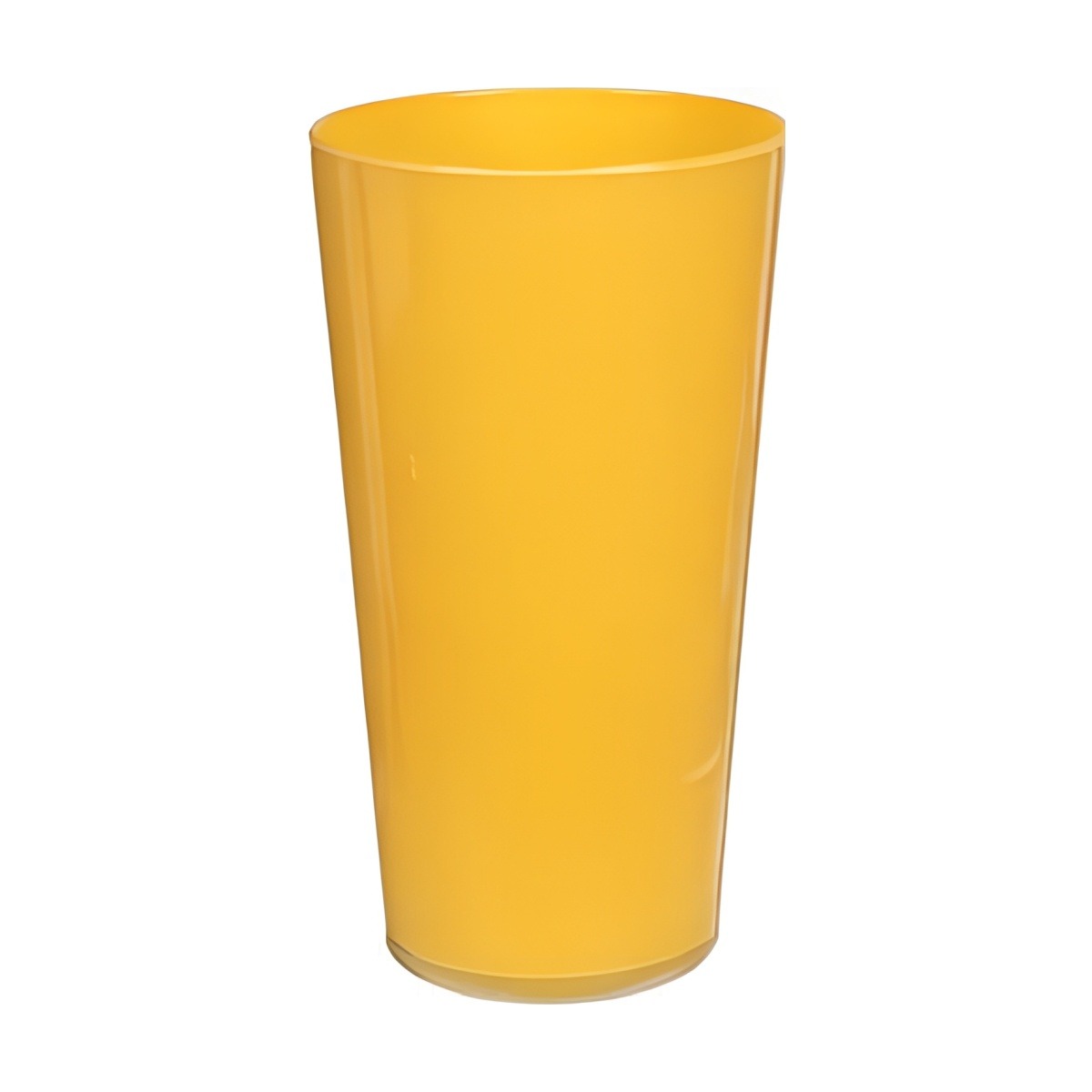 Leo Vase – Yellow, coloured glass