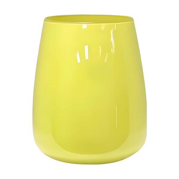 Malia Vase – Green, coloured glass