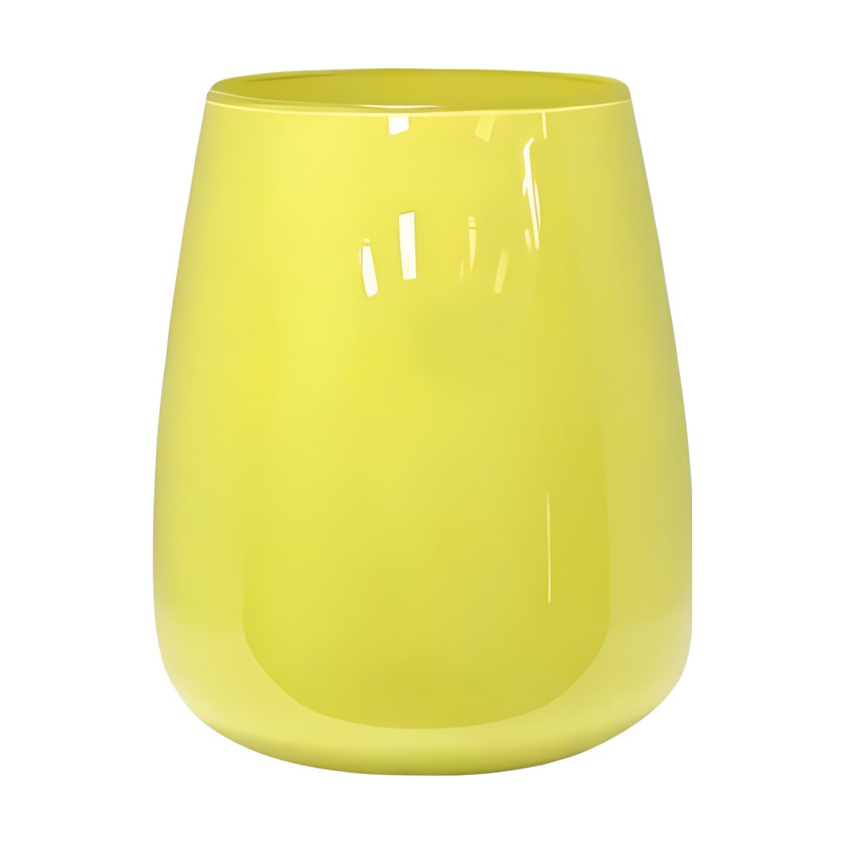 Malia Vase – Green, coloured glass