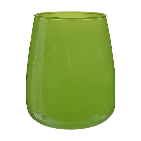 Malia Vase – Lime Green, coloured glass
