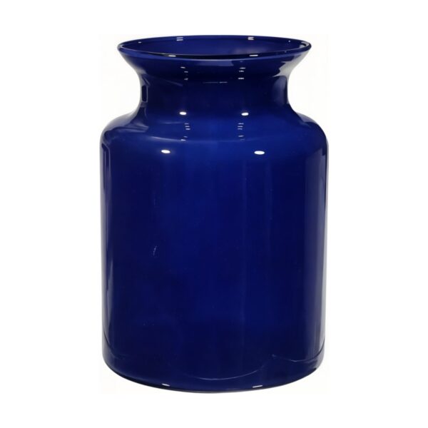 Med. Glass Jar – Royal Blue, coloured glass