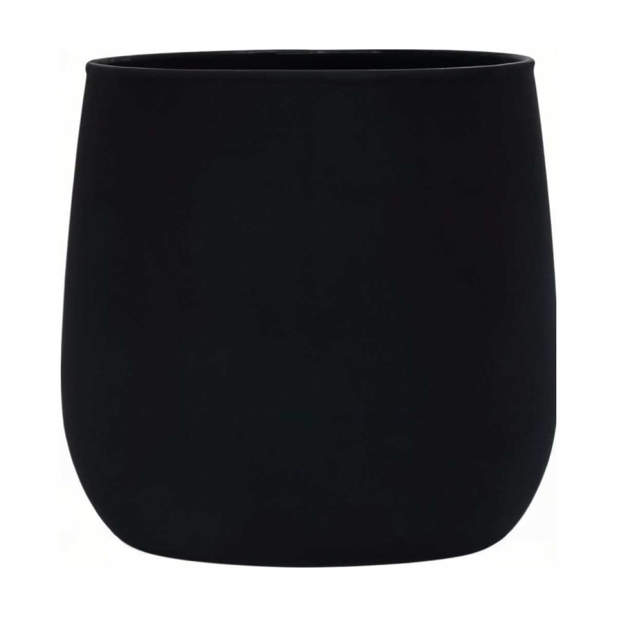 Medium Andorra – Black Matte, coloured glass