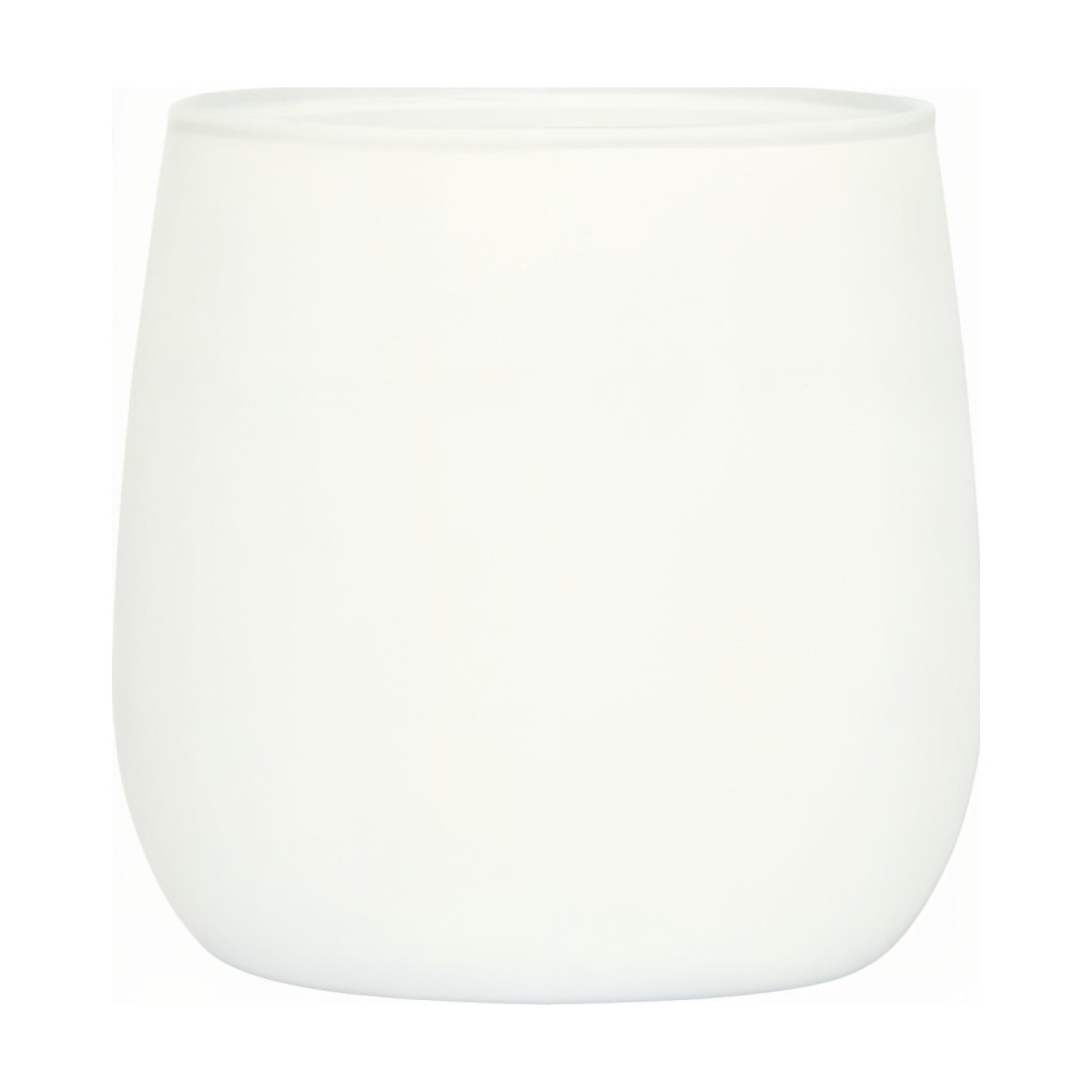 Medium Andorra – White Matte, coloured glass