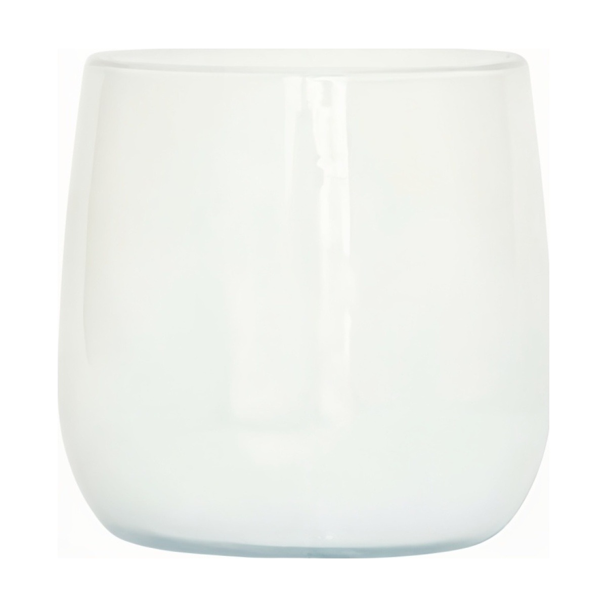 Medium Andorra – White, coloured glass