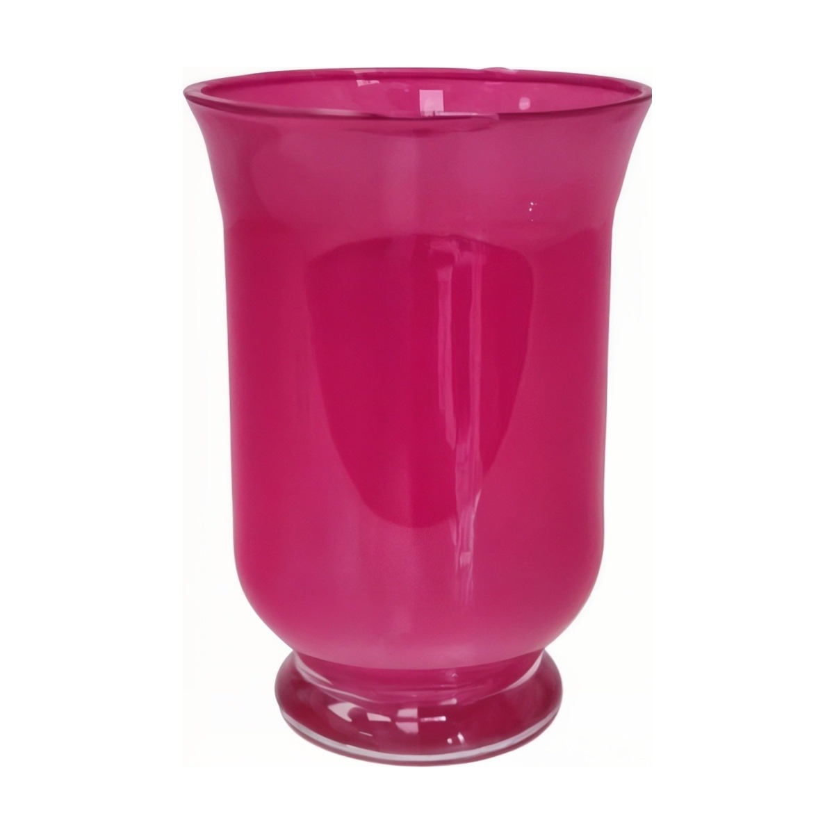 Mia Glass Vase – Hot Pink, coloured glass