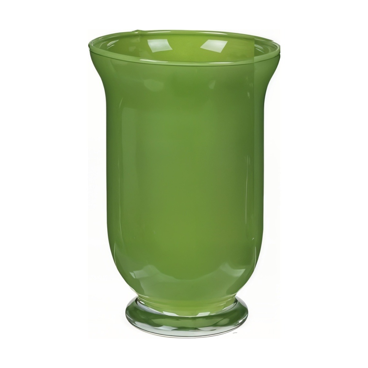 Mia Glass Vase – Lime Green, coloured glass
