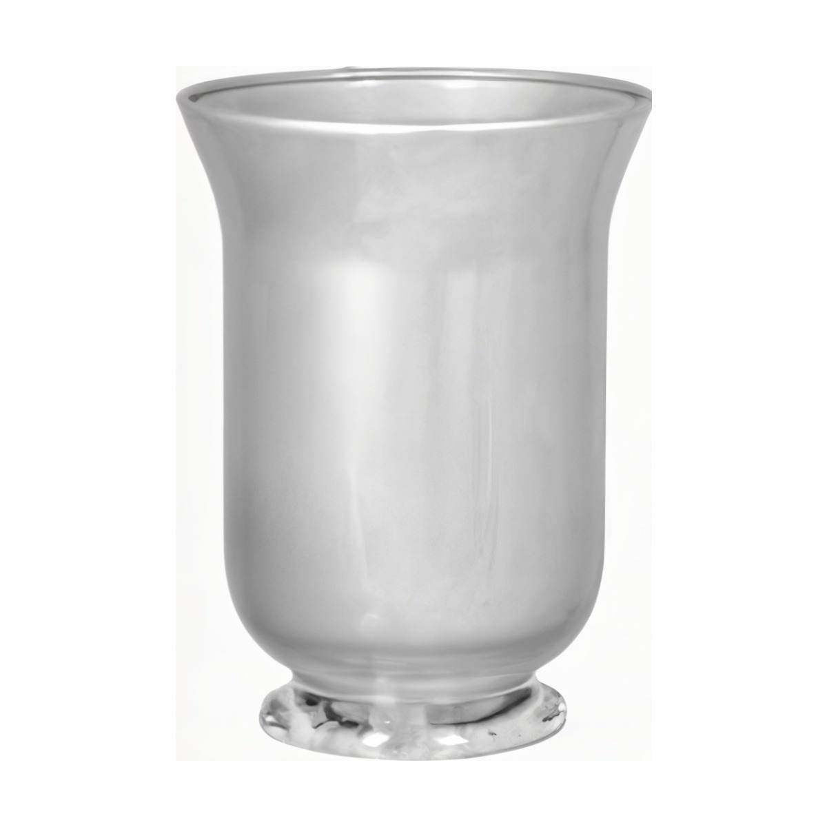 Jarrón de Vidrio Mia – Plata Metálico, vidrio de color