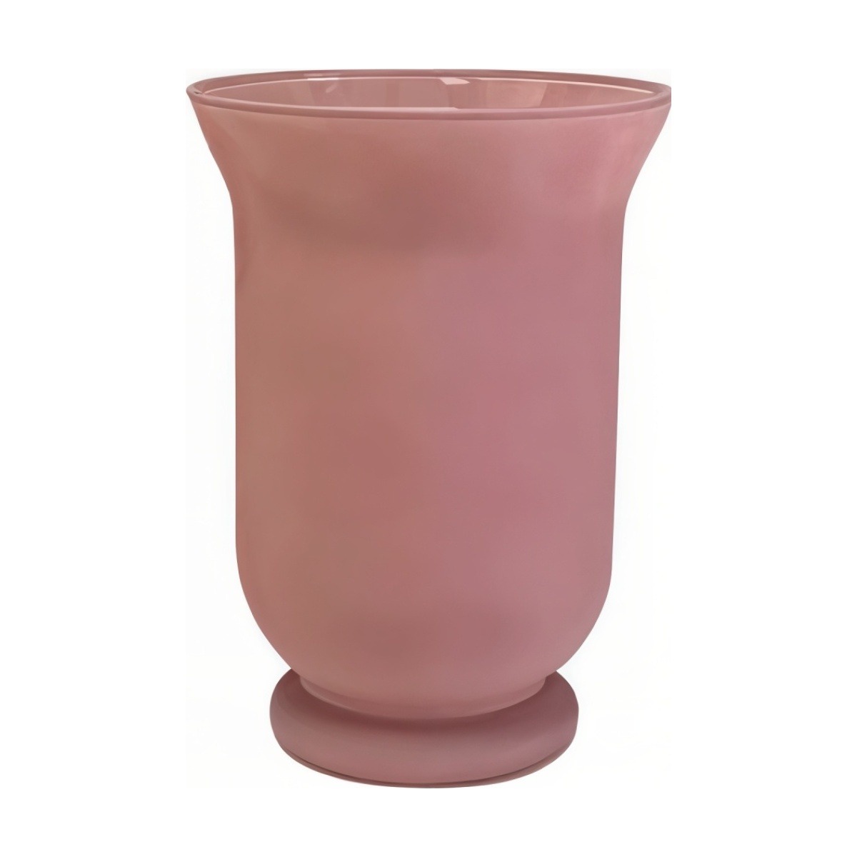 Mia Glass Vase – Pink Matte, coloured glass