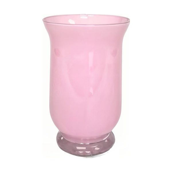 Vase en verre Mia – Rose, verre coloré