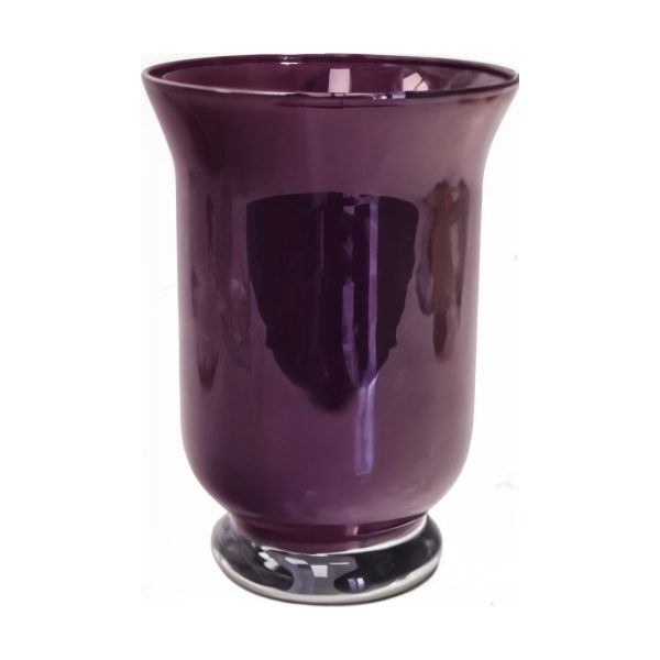 Vase en verre Mia – Prune, verre coloré