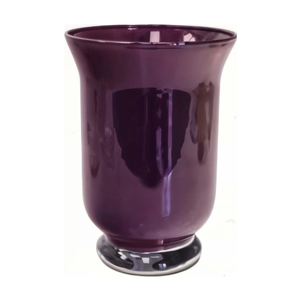 Mia Glass Vase – Plum, coloured glass