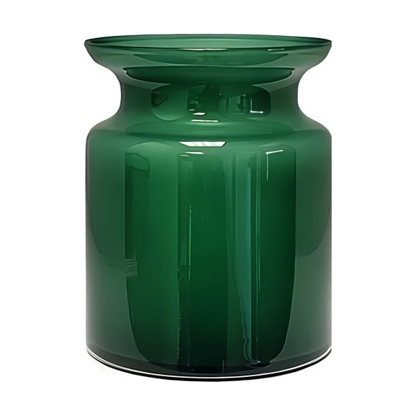 Mini Glass Jar – Hunter Green, coloured glass