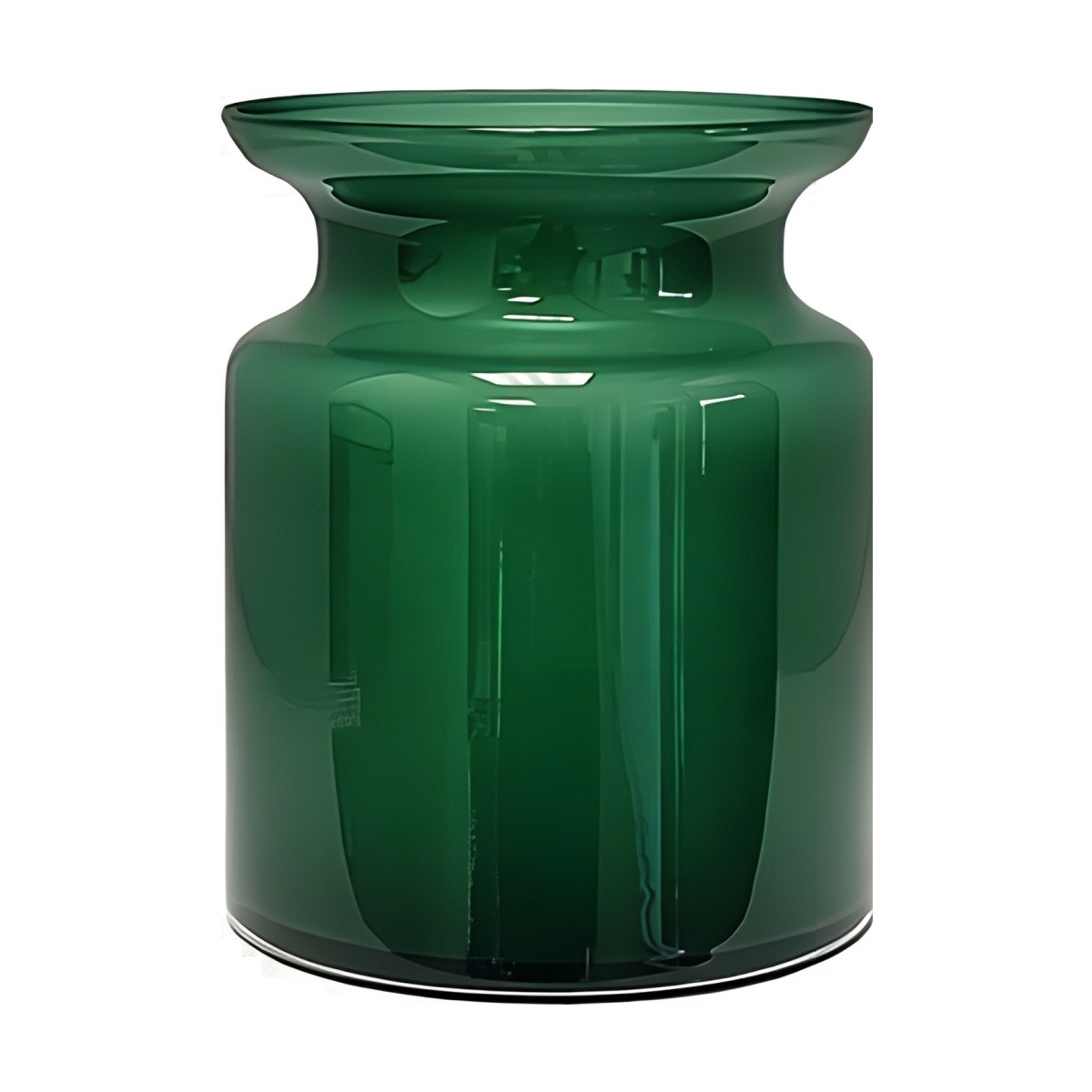 Mini Glass Jar – Hunter Green, coloured glass