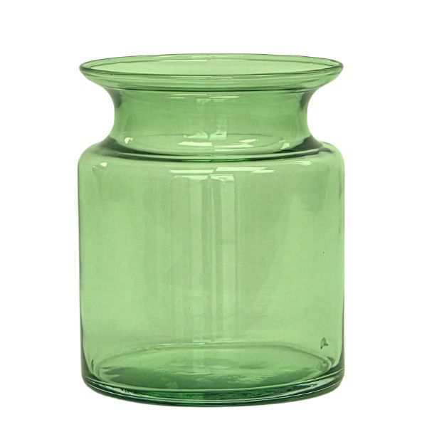 Mini frasco de vidrio – Verde Oliva, vidrio de color